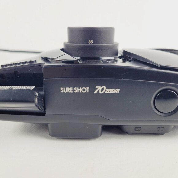 (Zoom NOT Working) Canon Sure Shot 70 Zoom Date 35mm Point & Shoot Film Camera - Picture 7 of 11